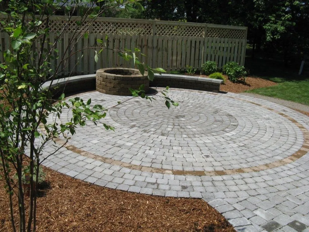 Professional garden landscaping for year-round maintenance in Shelbyville, IN by Mathies Landscaping