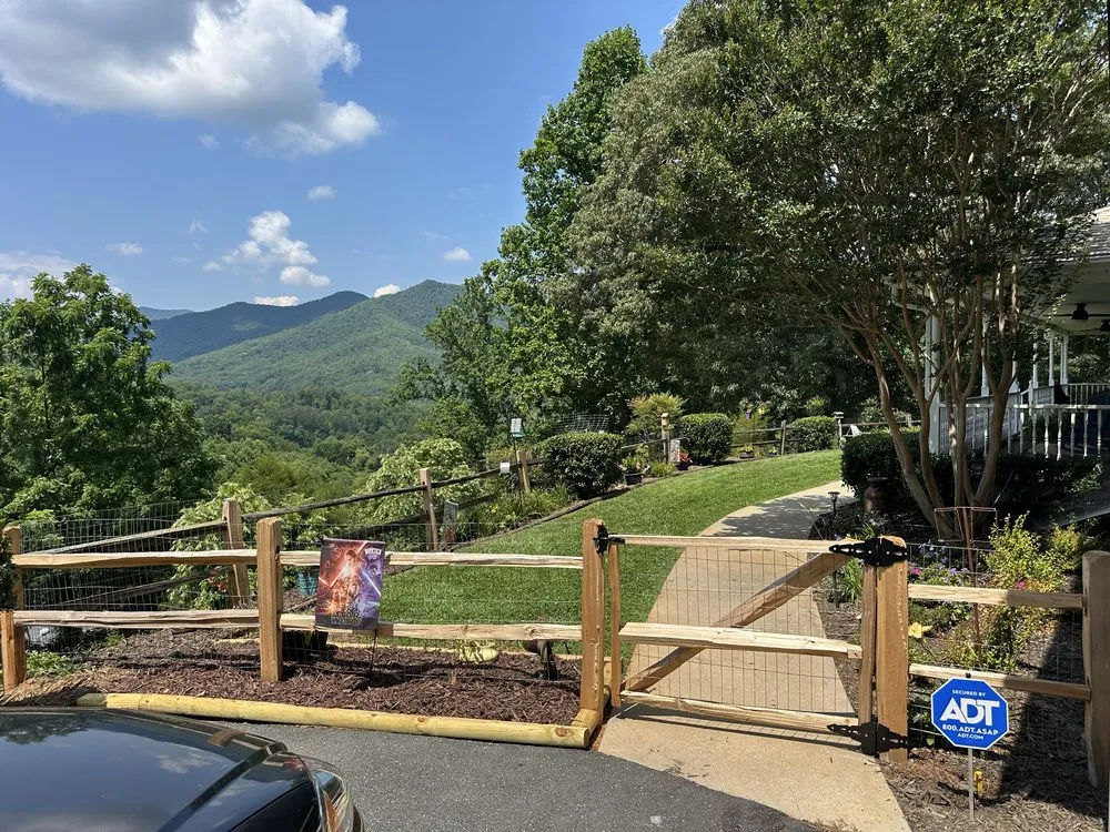 Custom landscaping services in Otto, NC by Mathis Industries