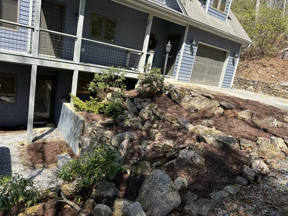 Custom landscaping services in Otto, NC - Mathis Industries
