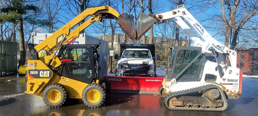 Local landscape installation for year-round maintenance in Lynn, MA by Matt & Bro Hardscape & Landscape Services