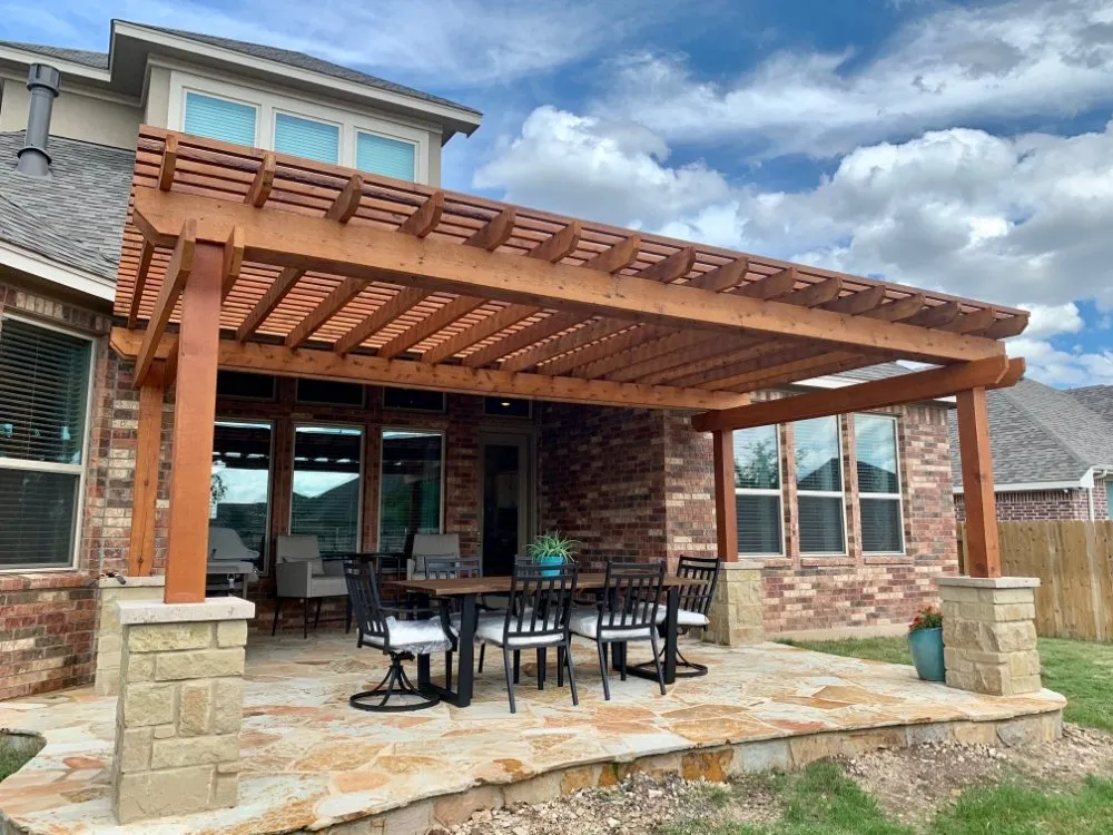 Custom yard maintenance for residential properties in Round Rock, TX by Matt Anders Landscaping & Irrigation