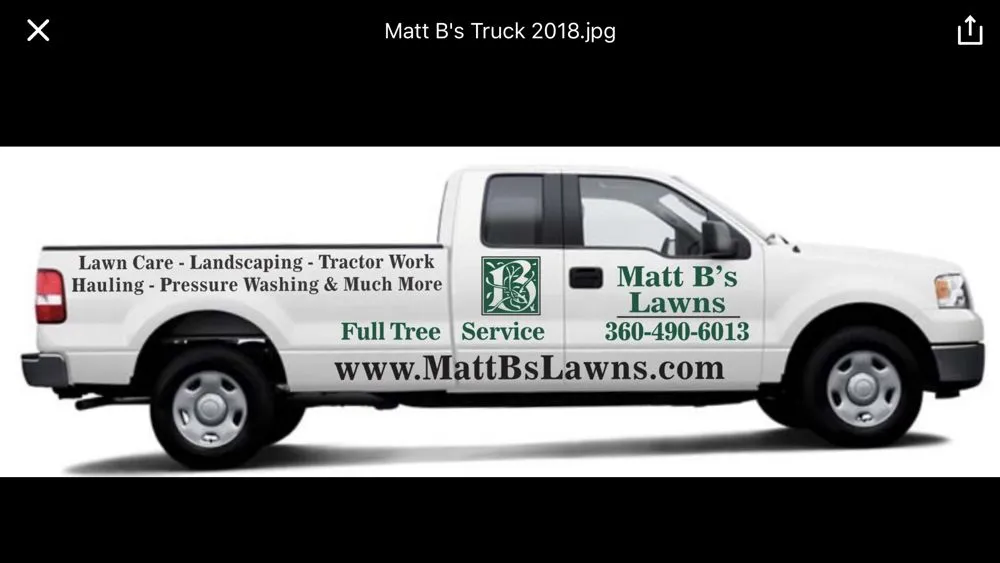 Custom yard cleanup service in Shelton, WA by Matt B's Lawns