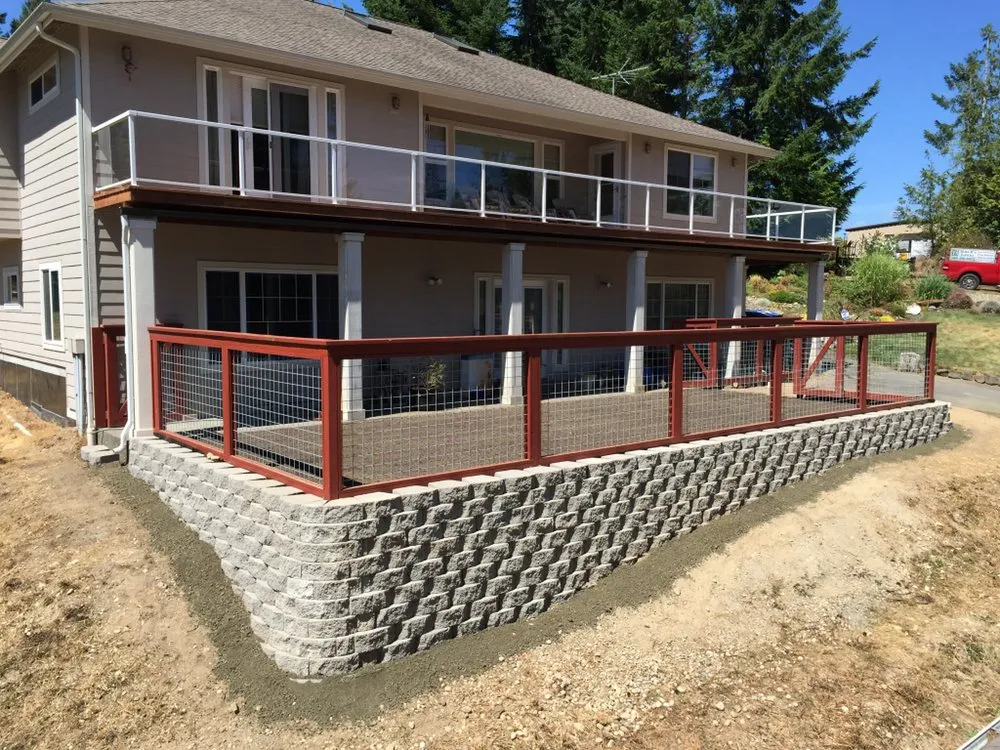 Affordable landscape installation in Shelton, WA by Matt B's Lawns