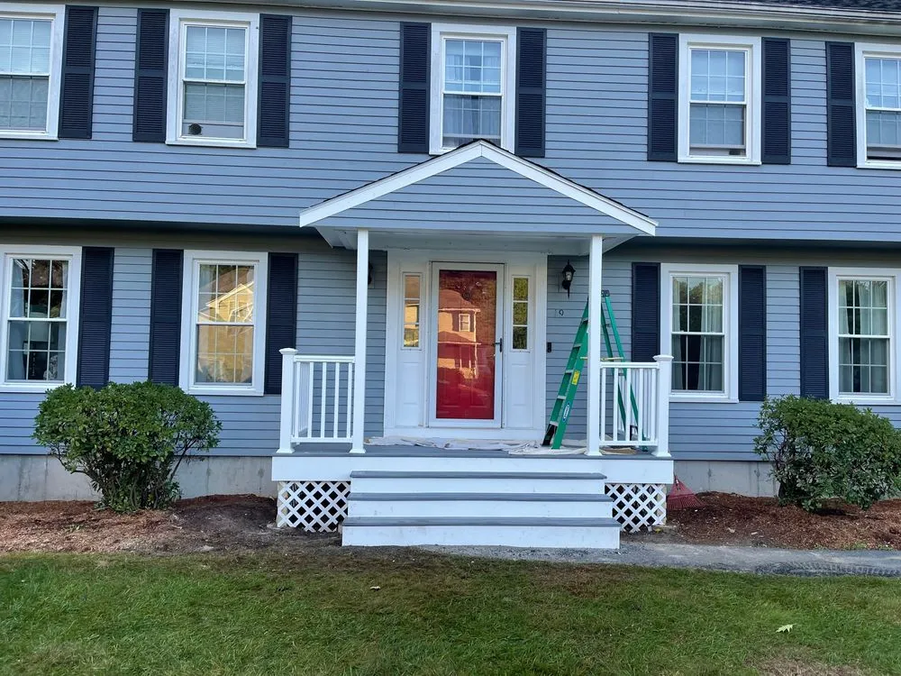 Affordable garden landscaping in Milford, MA by Matteo