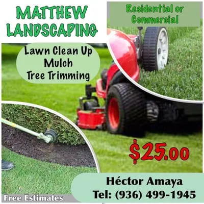 Matthew Landscaping Logo