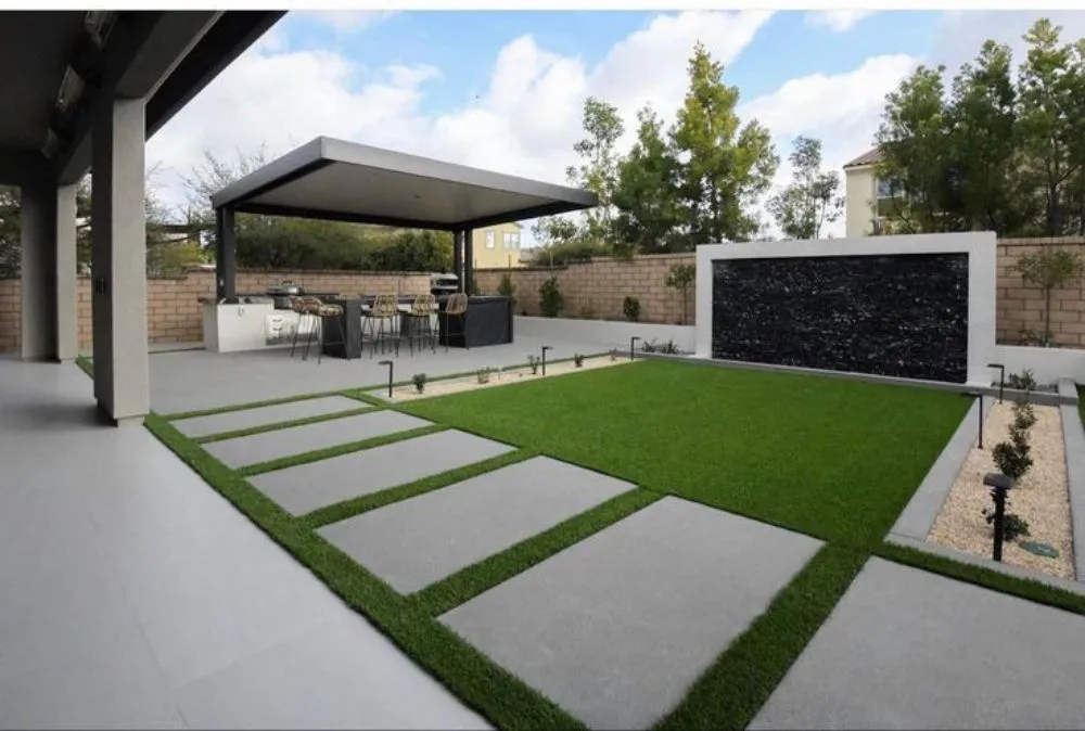 Affordable garden landscaping with custom design in Mesa, AZ by Matthew Landscaping
