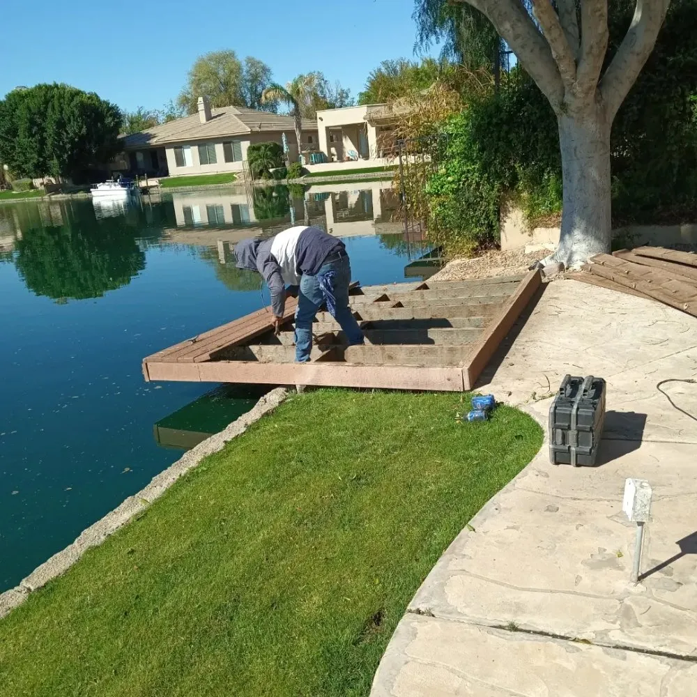 Professional yard cleanup service in Mesa, AZ - Matthew Landscaping