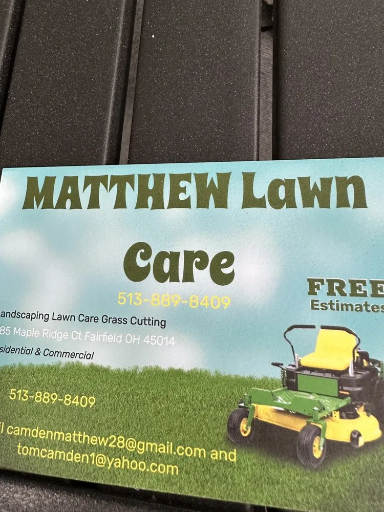 Expert residential landscaping near you across Fairfield, OH - Matthew Lawn Care