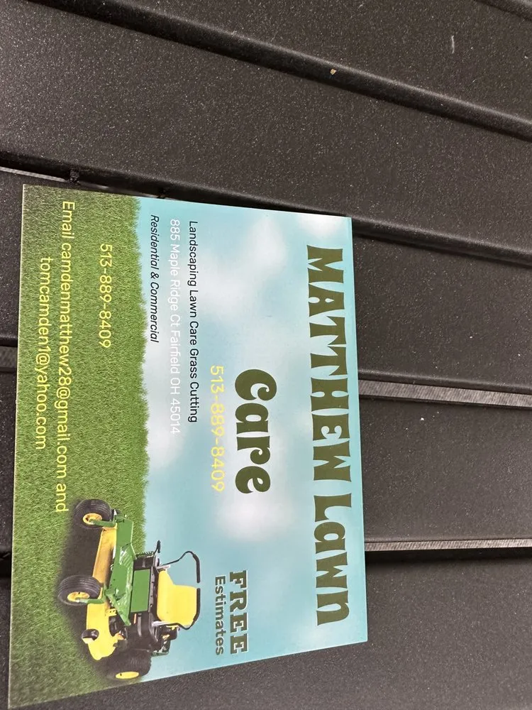 Expert lawn care service in Fairfield, OH - Matthew Lawn Care
