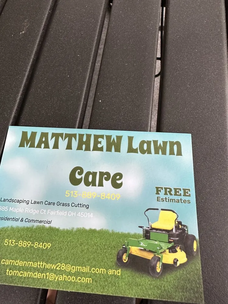 Professional lawn mowing service for homes across Fairfield, OH - Matthew Lawn Care