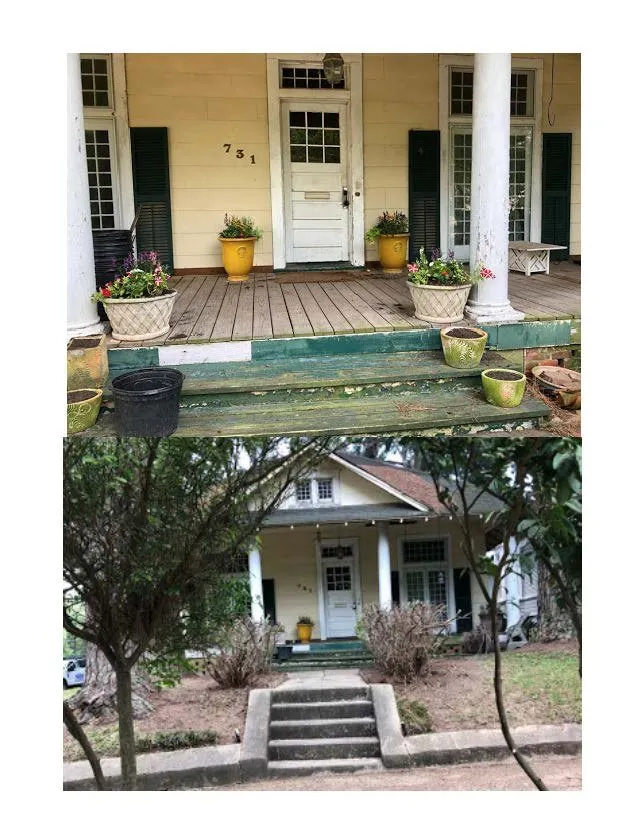 Custom yard cleanup service in Shreveport, LA by Matthews Landscape & Pest