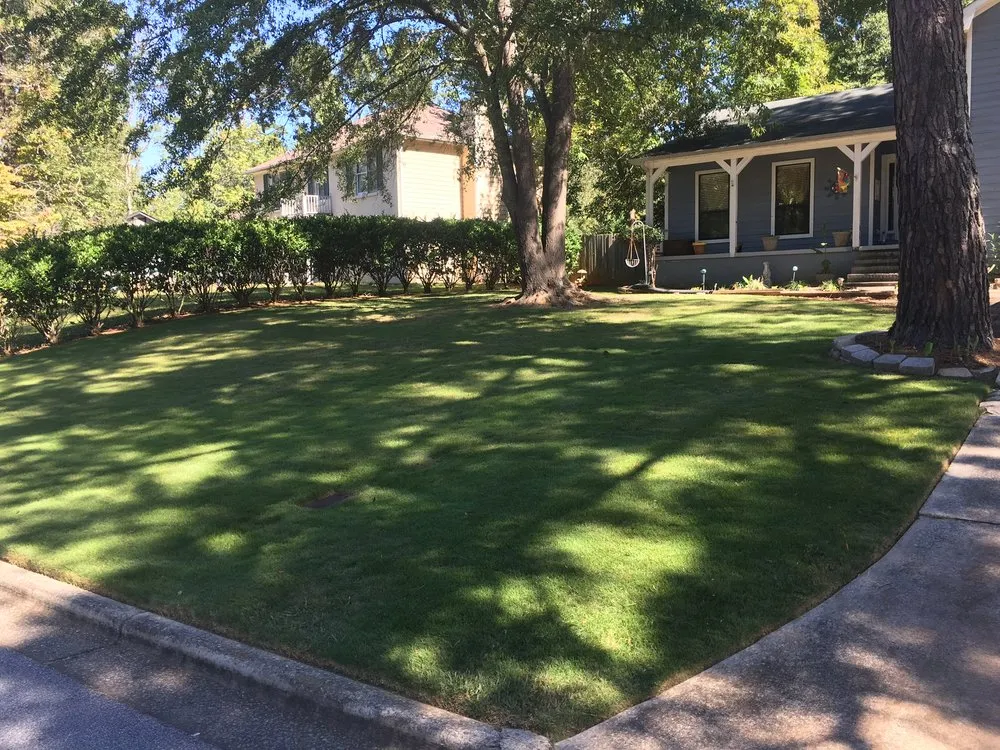 Reliable lawn care service in Forsyth, GA by Matthews Landscapes