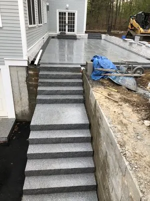 Matthew’s landscaping and Construction Logo