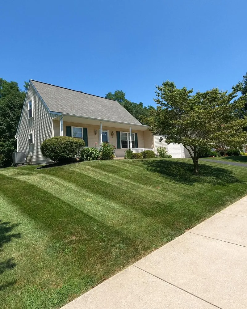 Custom residential landscaping in Quarryville, PA by Matthew's Lawn Service