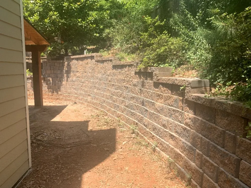 Top-rated residential landscaping in Acworth, GA by Matthews Retaining Walls