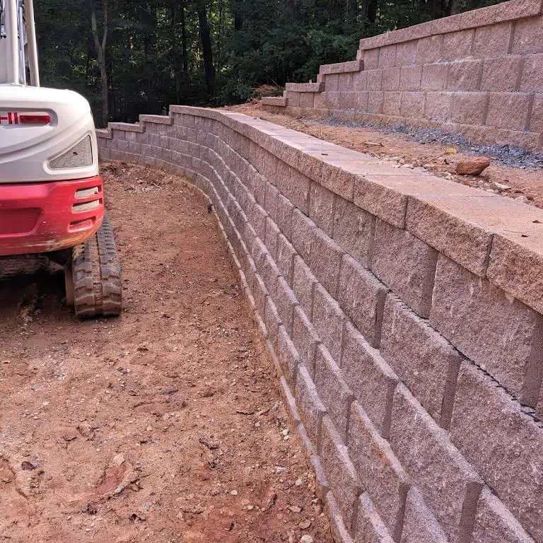 Trusted yard cleanup service in Acworth, GA by Matthews Retaining Walls