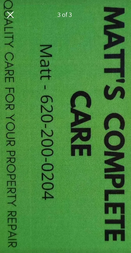 Professional landscape design in Salina, KS by Matt's Complete Care