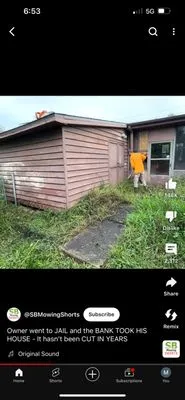 Matts Grass Cutting Logo