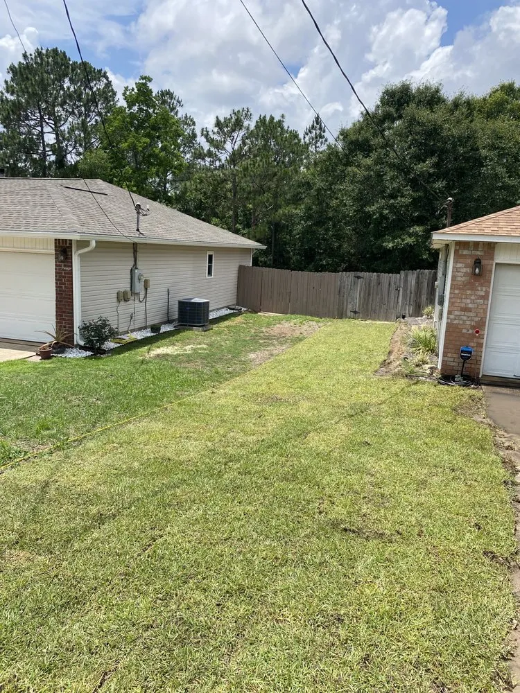 Affordable garden landscaping with custom design in Samson, AL by Matts Home & Land Services