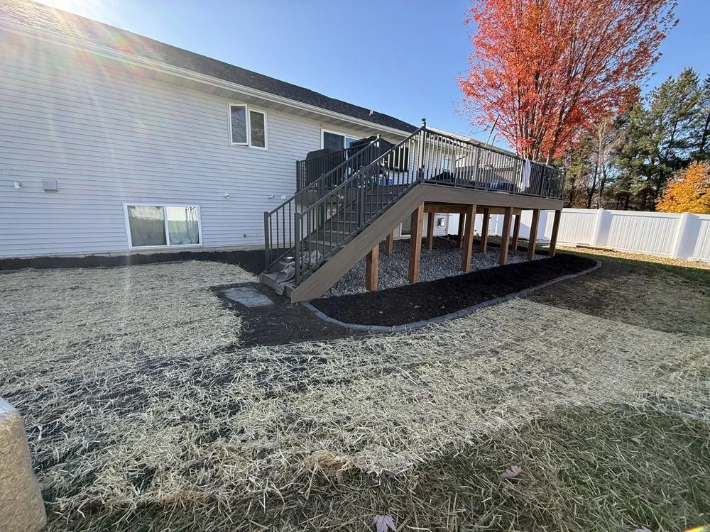 Affordable lawn mowing service for year-round maintenance in Altoona, WI by Matts Landscaping