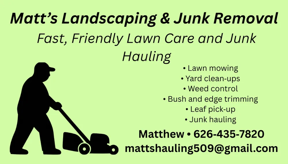 Trusted yard maintenance for outdoor upgrades across Spokane, WA - Matt's Landscaping and Junk Removal