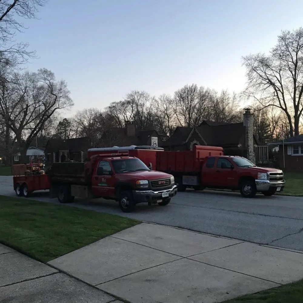 Trusted yard cleanup service for homes in Highland, IN by Matt's Lawn Care & Landscaping