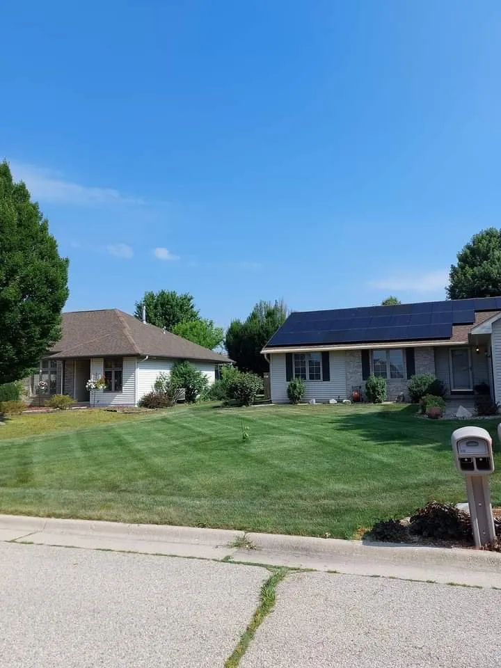 Custom landscape design in Janesville, WI by Matt's Lawn Maintenance