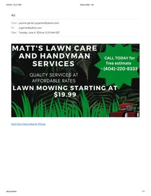 Matt's Lawn Mowing Service