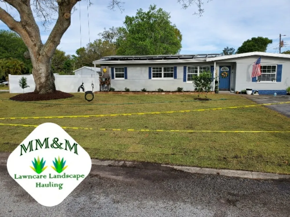 Professional landscape installation in Seminole, FL by Matt's Mowing and More