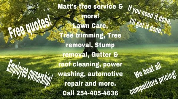 Matt’s Tree Service & More Logo