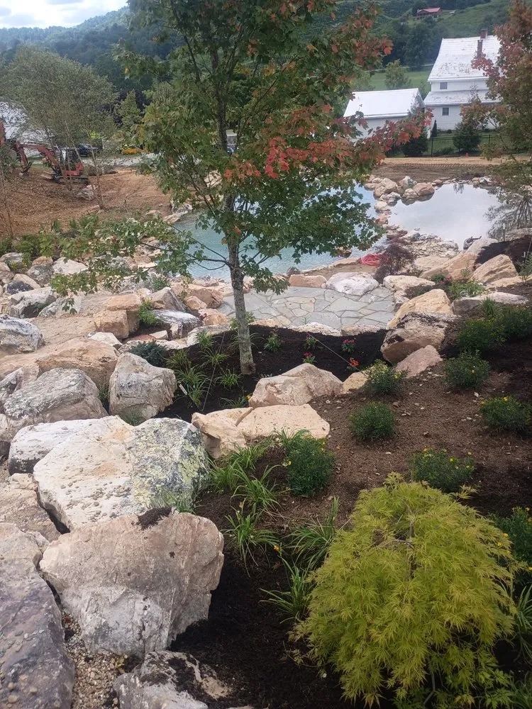 Professional yard cleanup service in North Wilkesboro, NC - Matts Water Creations and Hardscapes