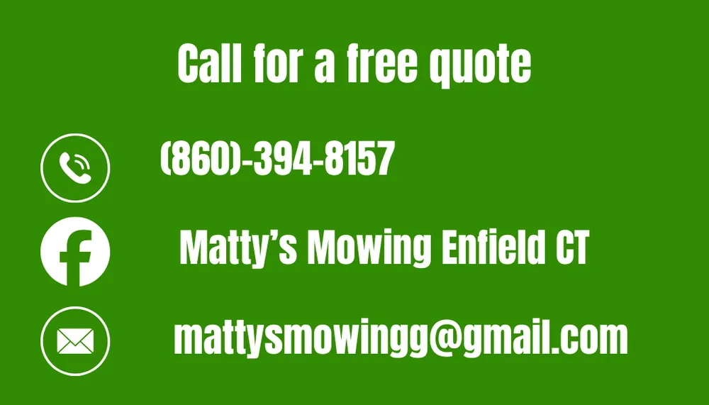 Custom lawn mowing service with custom design in Enfield, CT by Matty’s Mowing