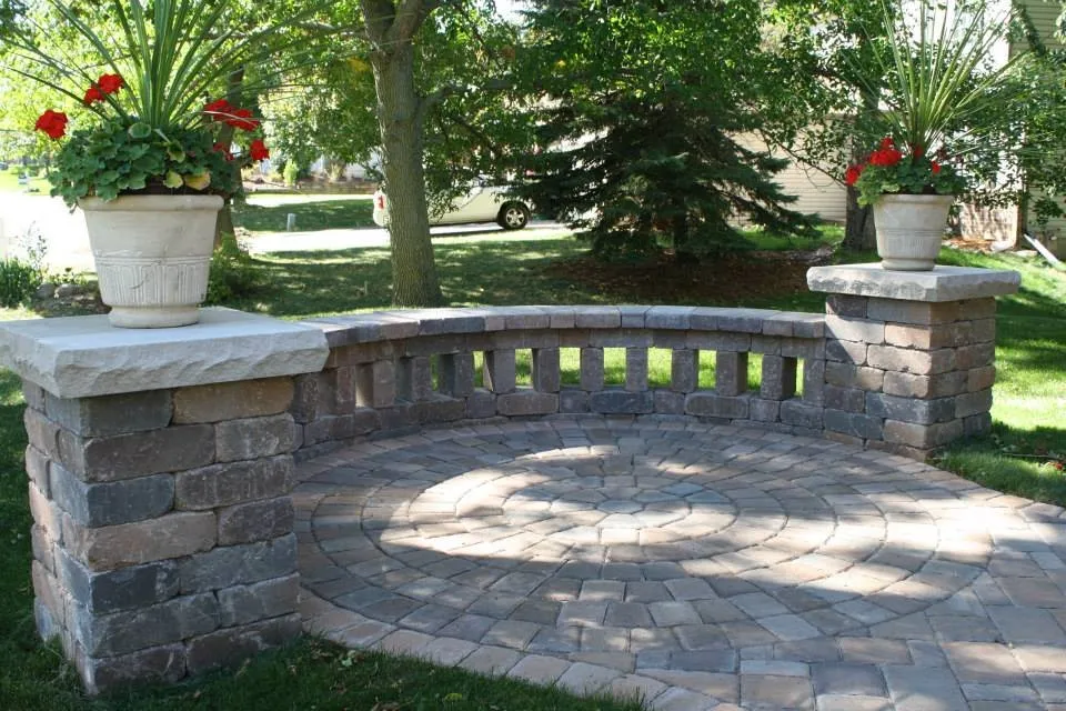 Professional garden landscaping for year-round maintenance in Ramsey, MN by Matz Landscaping