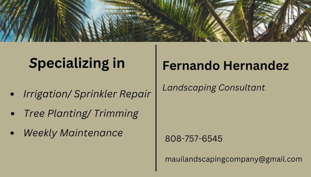 Reliable landscape installation for homes across Kihei, HI - Maui Landscaping & Company