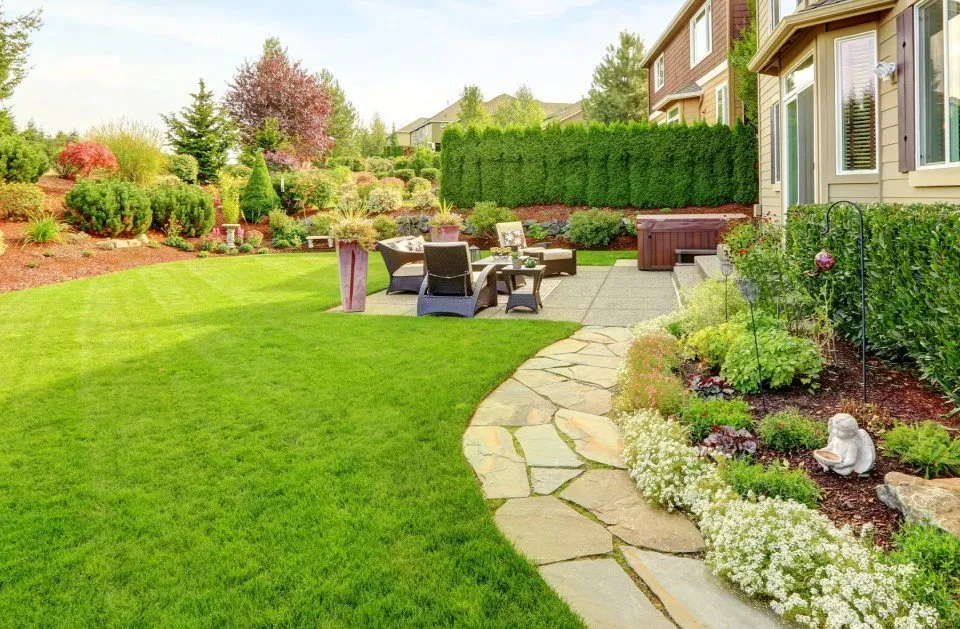 Custom residential landscaping for outdoor upgrades in Wood Dale, IL by Maui's Landscaping