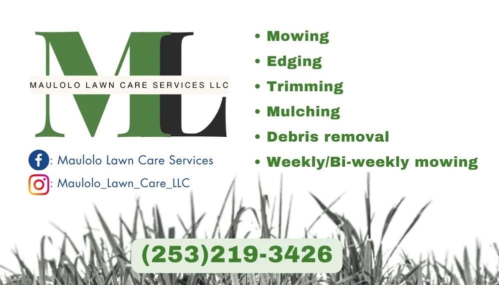 Top-rated lawn care service in Spanaway, WA - Maulolo Lawn Care Services
