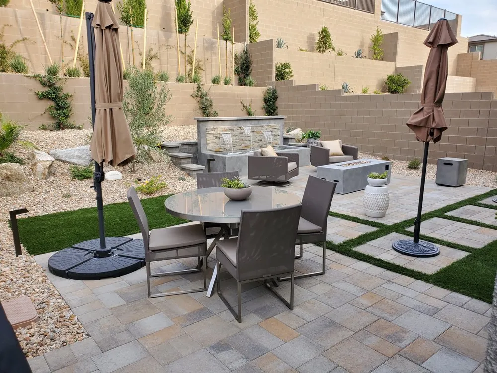 Expert landscaping services for homes in Las Vegas, NV by Mauri Landscapes