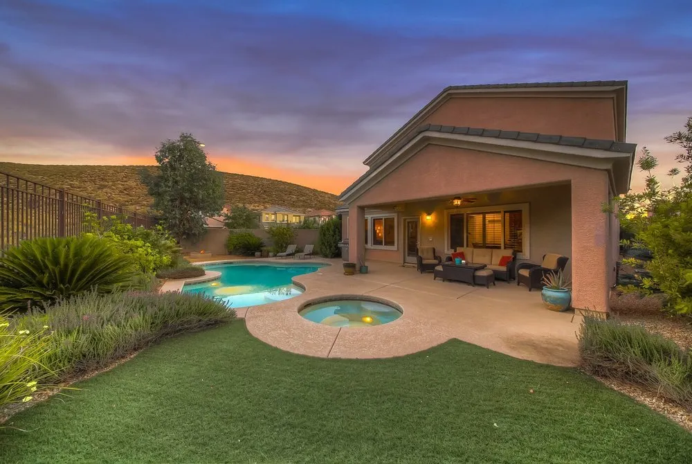 Trusted landscape installation with custom design in Las Vegas, NV by Mauri Landscapes