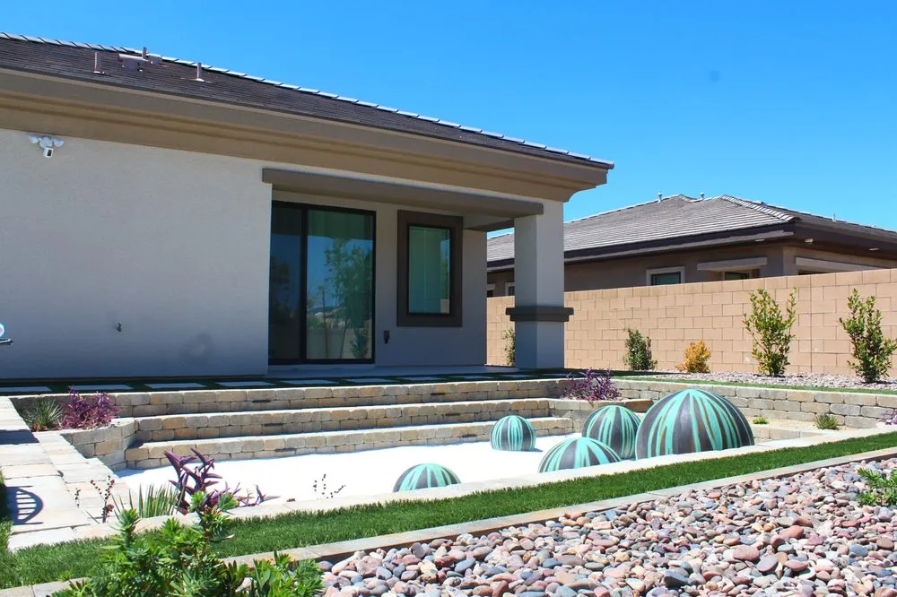 Affordable lawn mowing service near you in Las Vegas, NV by Mauri Landscapes