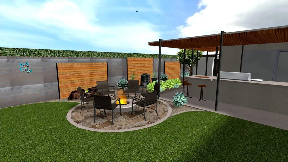 Affordable garden landscaping for outdoor upgrades in Lake Forest, CA by Mauricio Larios - Landscape Designer