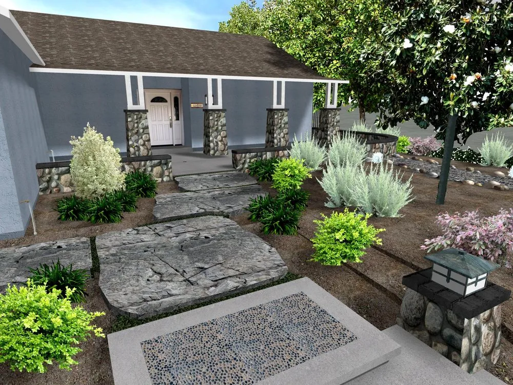Custom residential landscaping in Lake Forest, CA - Mauricio Larios - Landscape Designer