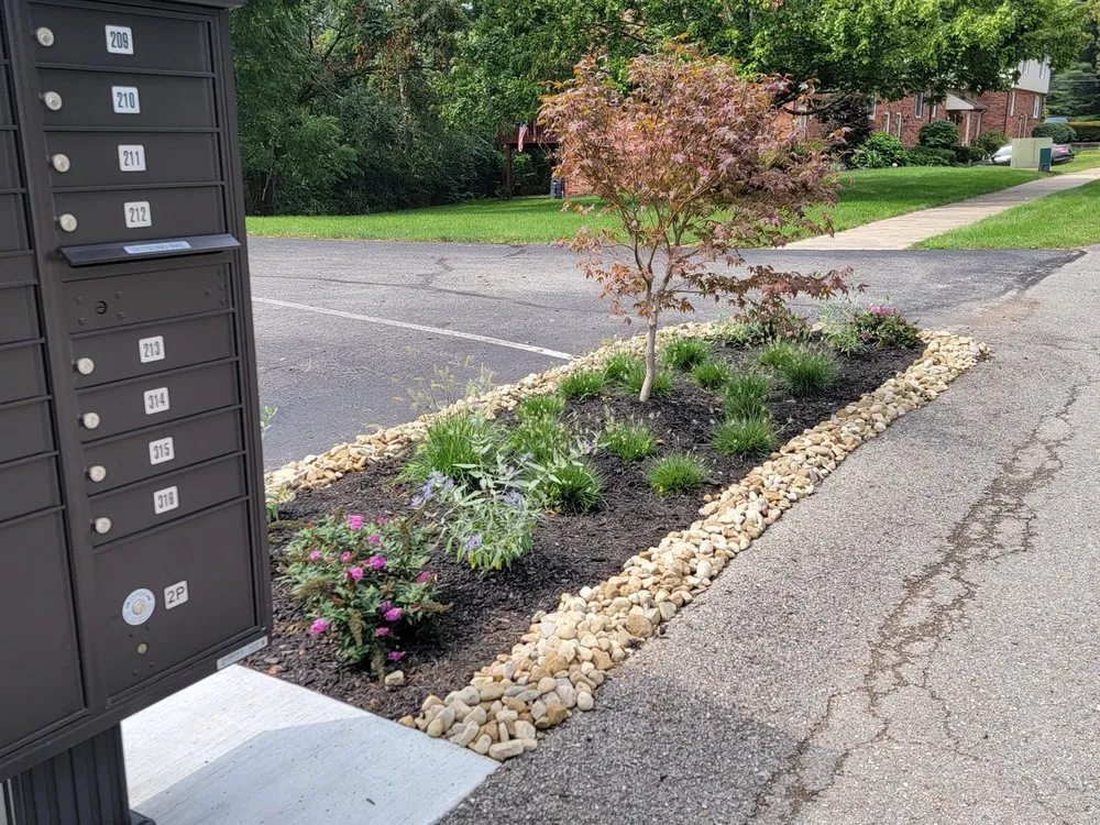 Professional garden landscaping in Pittsburgh, PA by Maust Landscaping