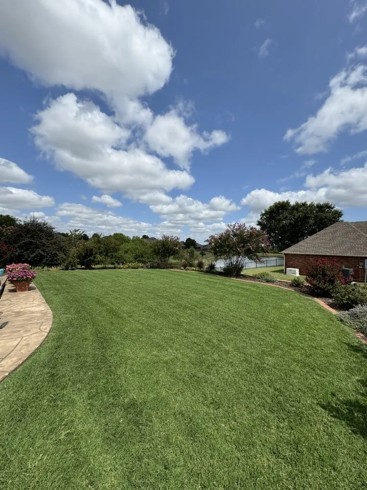 Expert yard maintenance for year-round maintenance in Norman, OK by MAV Landscape