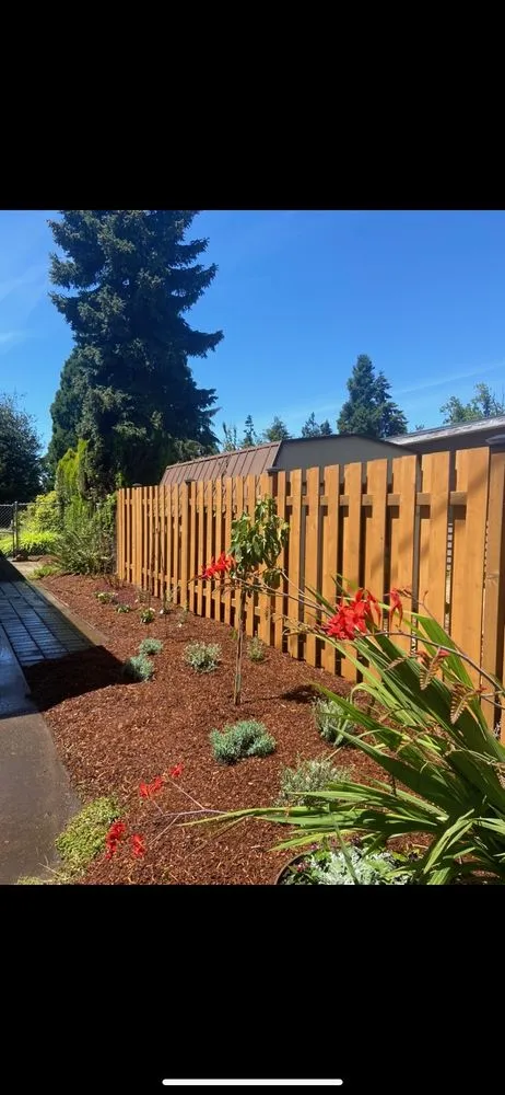 Professional yard cleanup service for homes in Eugene, OR by Maverick Landscaping And Construction