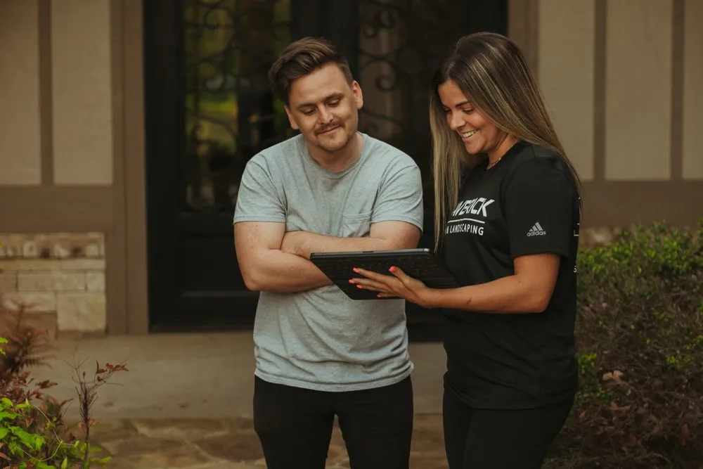 Custom residential landscaping in Stillwater, OK by Maverick Lawn & Landscaping