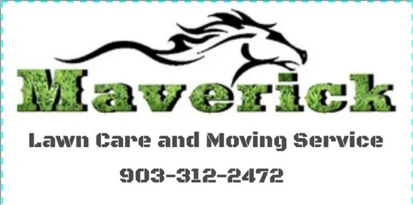 Maverick Lawncare and Moving Service Logo