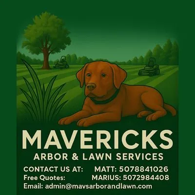 Maverick's Arbor and Lawn Care Logo