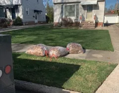 Affordable landscape installation in Parma, OH by Mav’s Mowing