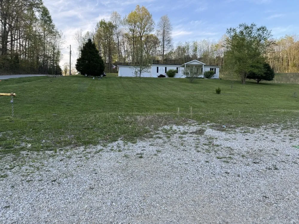 Custom landscape installation in West Baden Springs, IN - Mavs Mowing