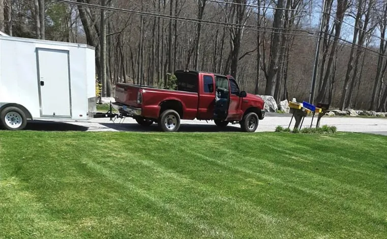 Local yard cleanup service for year-round maintenance in Colchester, CT by Mawdsley's Landscaping